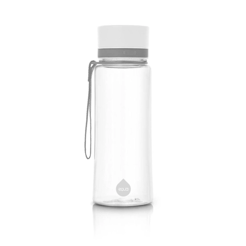 Picture of EQUA BPA mentes műanyag kulacs 600 ml - Sima fehér