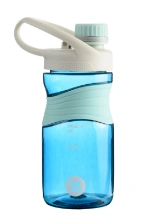 Picture of WABO BPA mentes műanyag kulacs  csavaros kupakkal - 450 ml - Kék