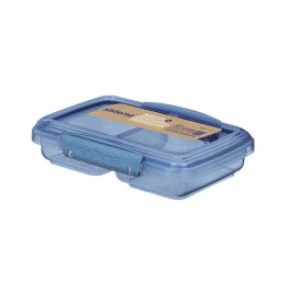  Sistema Ocean Bound Small Split Uzsonnás doboz 2 rekesszel 350 ml - kék