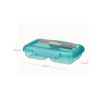 Sistema Ocean Bound Small Split Uzsonnás doboz 2 rekesszel 350 ml - menta