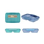 Sistema Ocean Bound Small Split Uzsonnás doboz 2 rekesszel 350 ml - menta