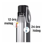 NorAqua hőtartó kulacs - 500 ml - Fekete