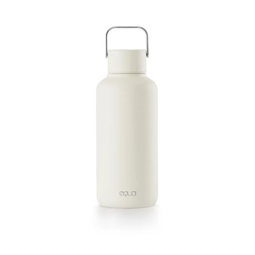 EQUA TIMELESS rozsdamentes acél kulacs - 600 ml - White