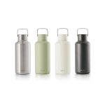EQUA TIMELESS rozsdamentes acél kulacs - 600 ml - White