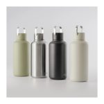 EQUA TIMELESS rozsdamentes acél kulacs - 600 ml - Dark