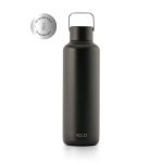 EQUA TIMELESS hőtartó rozsdamentes acél kulacs 600 ml - Dark
