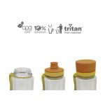 400 ml EQUA Elefánt gyerek kulacs BPA mentes műanyagból