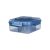 Sistema Ocean Bound Bento Cube Ételtároló doboz három rekeszes, joghurt tartóval és 2 tálcával 1,25 l - kék