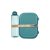 Sistema Ocean Bound háromrekeszes uzsonnásdoboz 1,1 l-es joghurtos tartállyal + Swift Squeeze kulacs 480 ml - menta