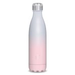 ARS UNA rozsdamentes acél hőtartó kulacs - PINK LIGHT BLUE