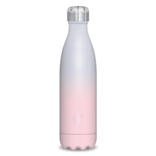 ARS UNA rozsdamentes acél hőtartó kulacs - PINK LIGHT BLUE