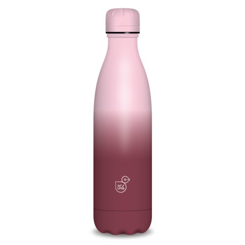 ARS UNA rozsdamentes acél hőtartó kulacs - Burgundy PINK