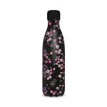 ARS UNA rozsdamentes acél hőtartó kulacs - Pearl Blossom Black