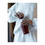 EQUA TIMELESS rozsdamentes acél kulacs 600 ml - Wine not - bordó