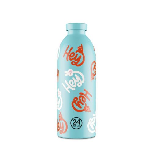 24BOTTLES Clima 850ml rozsdamentes acél termosz, Hey! Blue