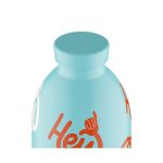 24BOTTLES Clima 850ml rozsdamentes acél termosz, Hey! Blue