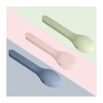 NUOC rozsdamentes acél evőeszköz készlet - rózsaszín