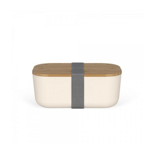 Livoo bambuszfedeles ételhordó doboz (krémszínű / Cream)