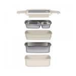 Livoo Kétszintes Izotermikus Lunch Box Bézs